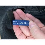 H&M Divided Black Cargo Jogger Pants Drawstring Waist Pockets Women's Photo 7