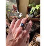 Kyanite Brazil Sterling Silver Ring Size 9.5 Silver Photo 1