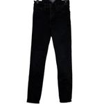 J.Crew High Rise Skinny Fit Denim Ankle Jeans Zip-Fly Stretchy 27 Black #4166 Photo 13