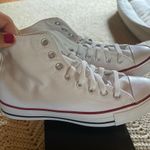 Converse White Hightops Photo 0