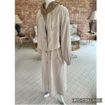 Gallery Gray Putty Women’s Hooded Soft-shell Trenchcoat M Photo 4