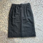 Vintage Peabody House Tweed Wool Skirt Suit Set Gray 13/14 Photo 1