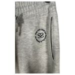 Sandro  Knit Joggers Jogging Bottoms Embroidery Grey Gray Size 34 US 2 Photo 7
