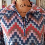 Eddie Bauer Fast Fleece Geo Print Quarter-Zip Pullover Photo 3