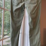 CAbi Light Green Corduroy Skinny Pants Photo 1