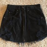 Carmar Denim Carmar Black Denim Skirt  Photo 0