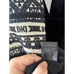 Morgan Carper Anthropologie Black Wide Leg Embroidered Tribal Jumpsuit Size 8 Photo 6