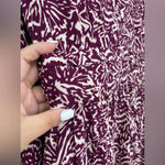 Ba&sh  Lia Pleated Printed Crepe mini dress size 6 Photo 7