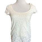 American Eagle Womens 2011 Lace Zipper Back Layered Top - Sz XS Photo 0