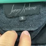 Jenny Helene small women’s soft jersey knit sweater dress long sleeves Gray Photo 1