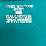 Jones New York Teal Green Short Sleeve Boxy T-Shirt Photo 3