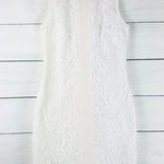 Vince Camuto | White Midi-Dress Lace Sleeveless Photo 0