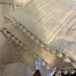 Kenzie relaxed white gauze beach pants sz L white wide leg Size L Photo 2