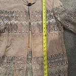 Bagatelle Suede Nude Blazer Size Small Photo 7