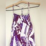 Free People Heat Wave Maxi Dress Purple Floral Print Size S Photo 7