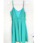 Pink Owl  apparel Womens size medium sleeveless sailboat print teal dress Photo 3