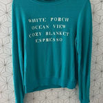 Wildfox  Ocean View Teal Jumper Photo 0