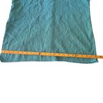 SheIn  Green Long Sleeve Button Down Shirt Dress Tunic‎ Top Small Photo 4