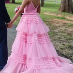 Sherri Hill  Prom Dress Pink glitter  Photo 0