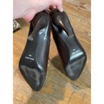 Nine West  Heels Witchy 7.5 Lace Up Stiletto High Heel Ankle Booties Brown Shoes Photo 8