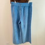 BDG  Jessie Wide Leg Corduroy Pull On Pants in Powder Blue Size XL Photo 4