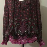 Candie's  brown multicolor almost famous blouse Photo 2