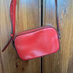 Gap Faux Leather Crossbody Bag Red Photo 0