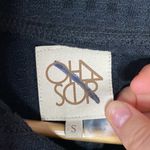 Chaser black waffle knit circle knit thermal lounge hoodie size S Photo 9