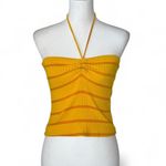 ZARA Striped Halter Top Photo 1