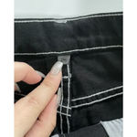 Carmar Shorts Womens 25 Black High Rise Distressed Denim Cutoff Made USA 0115228 Photo 6