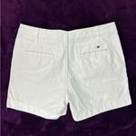 Tommy Hilfiger White Chino Shorts 4.5” Inseam Size 8 Photo 1