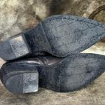 Moa Moa MoMa western cowboy ankle bronze brown pre distressed leather boots size 37 Photo 5