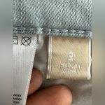 Michael Kors  Light Wash Blue Flared Jeans Raw Hem Boot Cut Size 2 Photo 9