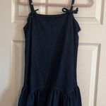 Avec Les Filles  Navy Blue Casual Dress Photo 0