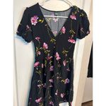 Wild Fable  floral v-neck mini summer dress with button detail Photo 1