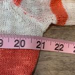 it's our time It’s Our Time striped‎ cardigan light weight peach and cream size Large Photo 7