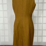 Pret a Porter Suits camel Brown sleeveless Sheath Dress Size 12 Photo 4