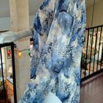 Free People Sheer Printed Button down Photo 5