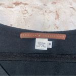 Peruvian Connection  Black Cotton Shift Dress Size Medium Photo 3