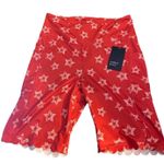 Crown & Ivy  women’s scallop bike shorts size medium new with tags Photo 0