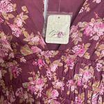 Free People NWT  Floral Long Sleeve Dress Photo 4