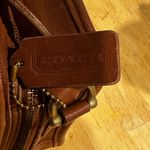 Coach Vintage  British tan swing bag crossbody purse leather 1996 Photo 2