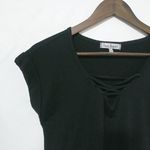 Almost Famous  Crave Fame S Black Strappy Front Top Photo 1