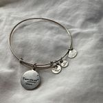 ALEX AND ANI Silver  Initial Bracelet E Photo 1