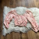 Show Me Your Mumu Claudia Pink Floral Crop Top Photo 5