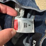 EXPRESS  Distressed Jean Shorts Style Shortie High Rise Women's Size 6 Rolled Hem Photo 9