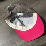 FabFitFun Heather Gray & Pink Embroidered Logo Baseball Cap Hat Photo 3