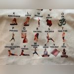 Yoga Alphabet Canvas Tote Bag Photo 2