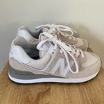 New Balance  574 WL574EVW Lightweight Lifestyle Sneaker - Tan/White - W6 Photo 5
