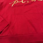 PINK - Victoria's Secret VICTORIA'S SECRET PINK FLEECE QUARTER-ZIP Red Sweater size large Photo 6